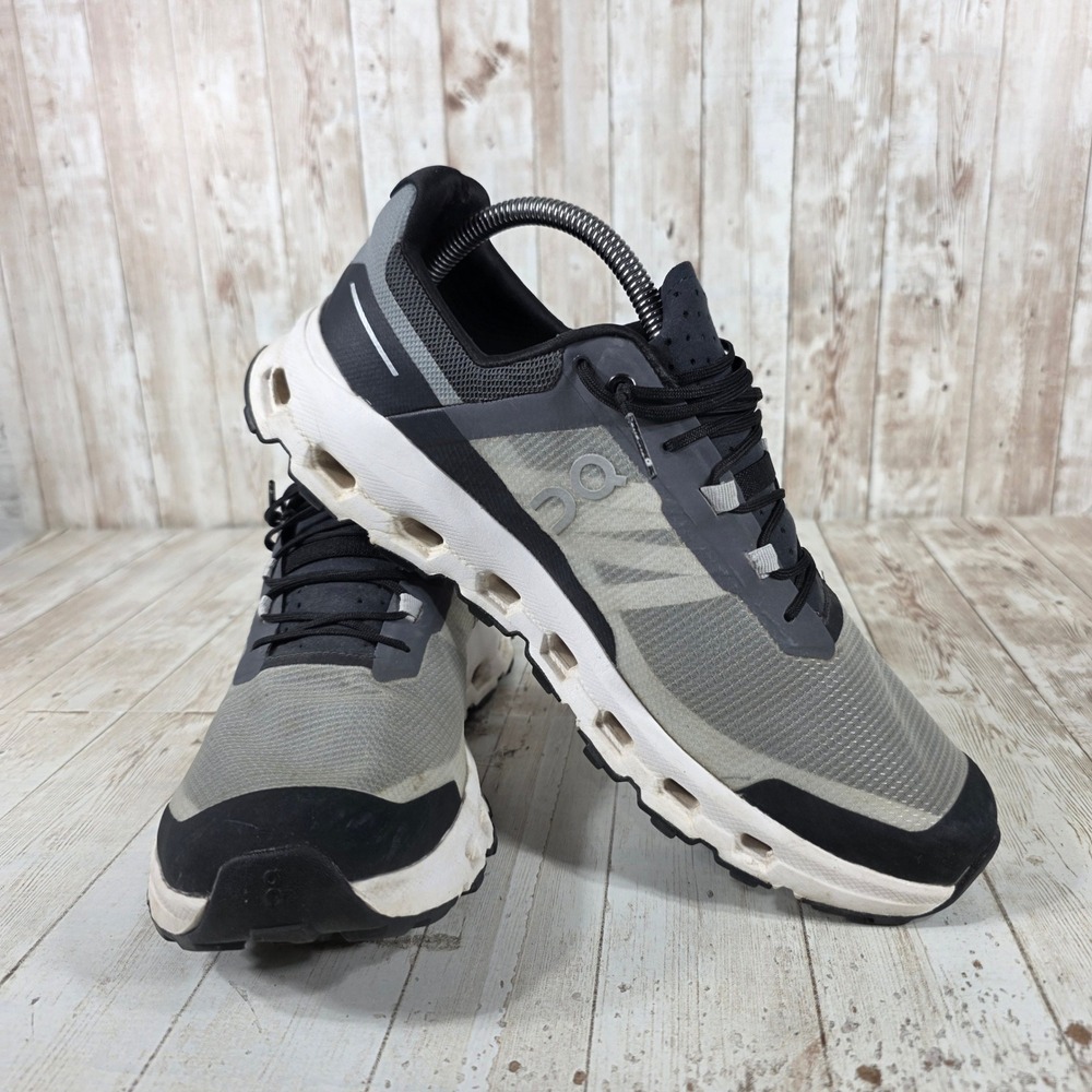 ON Cloudswift Running Shoes Men's Sz 10 Gray Black Swiss Engineering - Picture 6 of 8